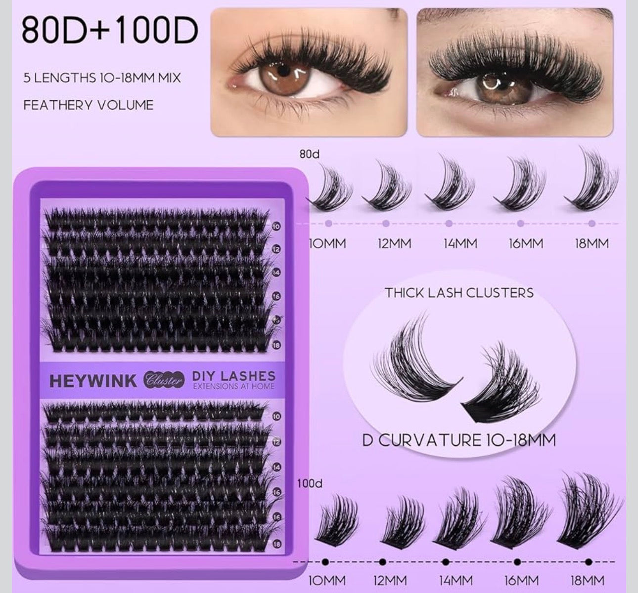 Cluster Lashes